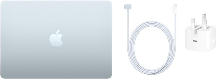 13-inch MacBook Air, USB-C to MagSafe 3 Cable and 40W USB-C Dynamic Power Adapter