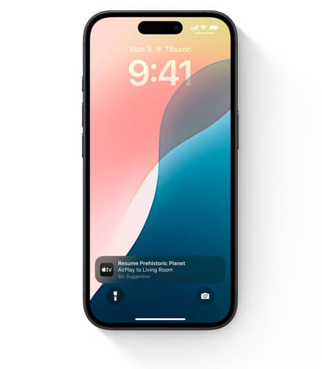 iPhone 螢幕顯示 AirPlay 用户介面