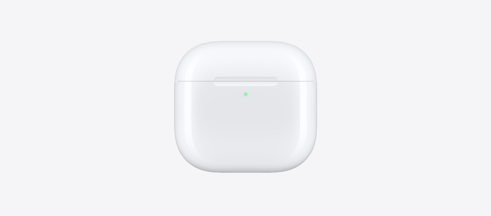 AirPods 5:n latauskotelo, valkoinen väri