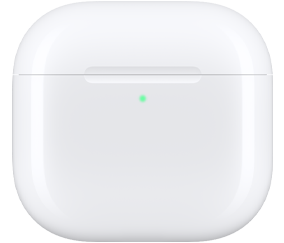 AirPods 5:n latauskotelo, kansi suljettuna