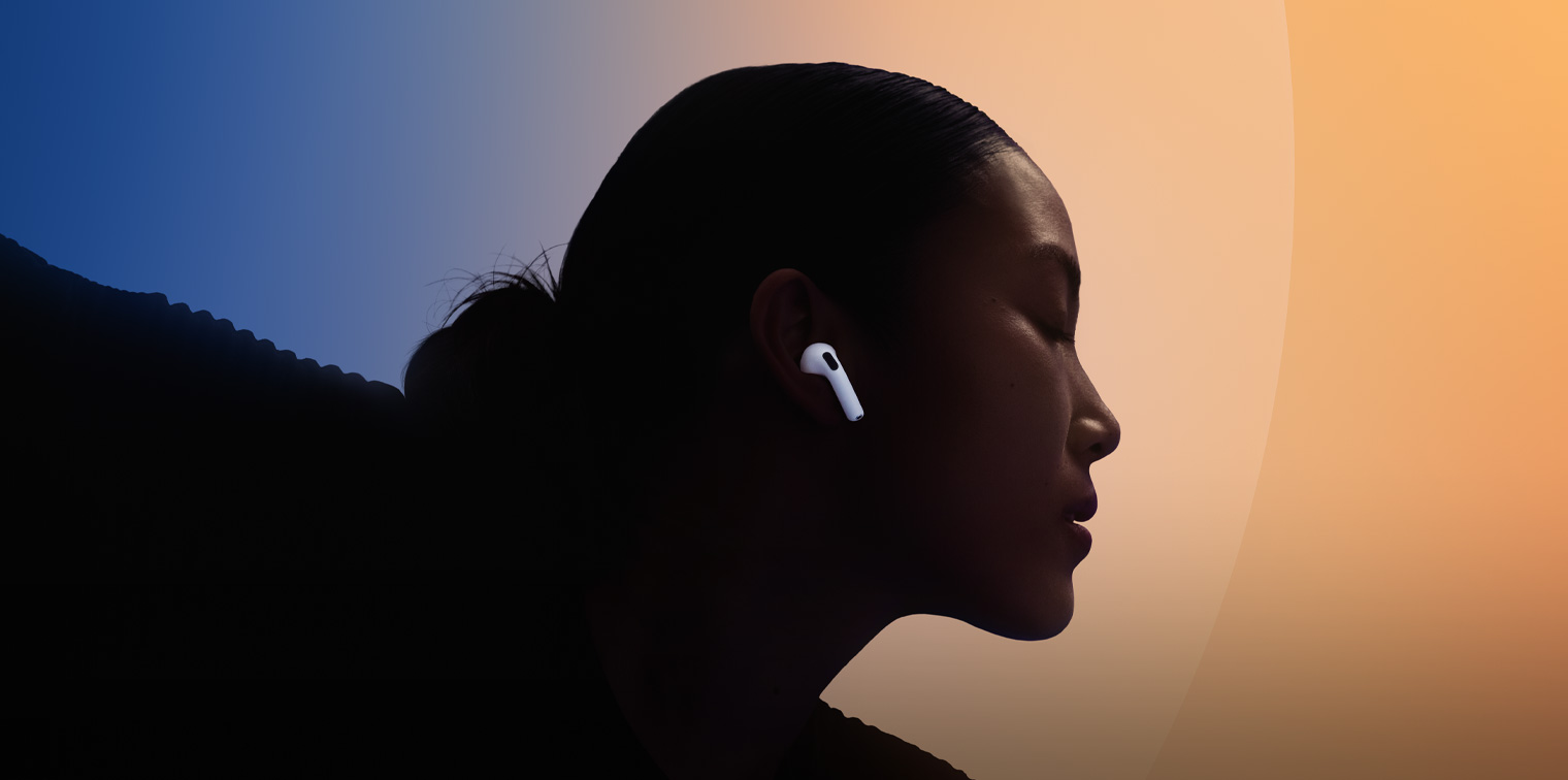 AirPods 5를 착용 중인 댄서